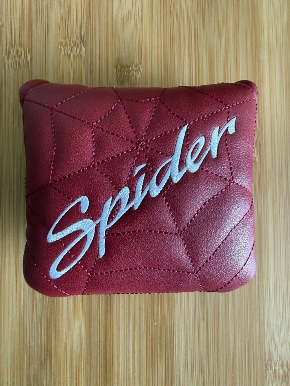 TaylorMade Spider Putter Club Cover Red Leather